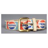 Retro 1970s Pepsi Pop Art Fashion Belt