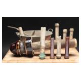 1860s Ceramic Electrical Insulators +(25)