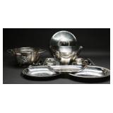 MCM Stainless Steel Bowl & Trays +(8)