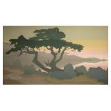 Jerry Schurr "Point Lobos II" Serigraph