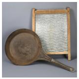 Antique Acme NY Stamping Company Pan +(2)