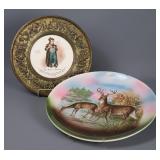 1914 Ceramic R.K Beck Plate +(2)