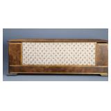 Vintage Wooden Walnut Blanket Chest