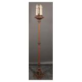Baroque Four Candle Vintage Candelabra Floor Lamp