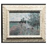 Promenade Near Argenteuil Print 1873 By Monet