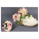 Casarte Floral Dish & Staffordshire Bone China