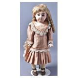 Simon Halbig Bisque Porcelain  21" Doll