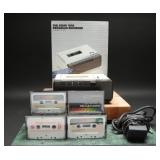 Atari 1010 Tape Drive With Power Cord & Cassettes