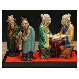 Traditional Chinese Stoneware Figurines