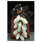 Exquisite MCM Jadeite Grape Decor
