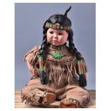 Blackfoot Doll Children of the Plains Danbury Mint