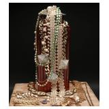 Gold & Bronze Colored Costume Jewelry