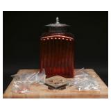 Stud Earrings- Citrine Toned, Rose Gold (32) NEW