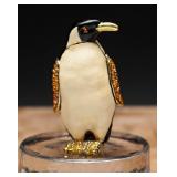 Rucinni Penguin Tricket Box W/Swarovski Crystals