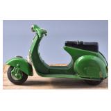 Vintage 1950s Green Vespa GS Scooter Toy