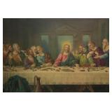 "The Last Supper" Bruno Zetti Framed Print