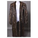 1930-40 Crew-Beggs Duro Furs Rabbit Fur Coat
