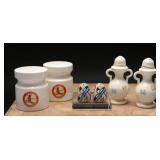 St. Louis Cardinals & Floral Salt & Pepper Shakers