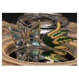 Sterling Mexican Butterfly & Swan Pin 14.26g