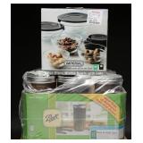 Ball Mason Jars & Glass Mixing Bowl Set