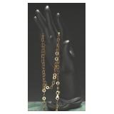 Vermeil Silver Link Chain Necklace 11.18g