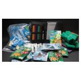 Crafting Supply Collection - Paint, Beads, Stamps+