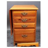 Pinewood Rolling Desk