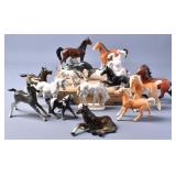 Enesco Porcelain & Plastic Horse Figurines (30)