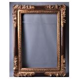 Vintage Large Wooden Rococo Picture Frame
