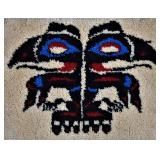 Tribal Pattern Latch Hook Rug