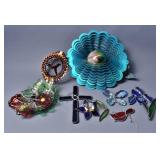 Hanging Glass, Metal Wind Ornament Collection (7)