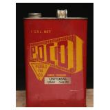 1 Gallon Pueblo Oil Company Gas Can