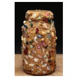 Ball Mason Jar Americana Shard Art