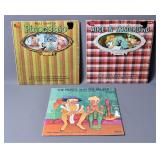 1962 Walt Disney Pinocchio 12" Vinyl Record+ (3)