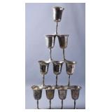 Leonard Silver Goblets Chalices (10)