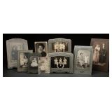 Antique Photographs With Cabinet Cards