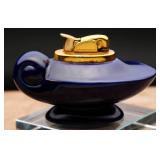 Cobalt Blue Evans Bone China Table Lighter