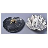 MCM Gaico Brass Frog Lily Pads + (2)