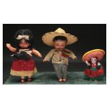 Vintage Souvenir Mexican Dolls (3)