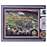Super Bowl 50 Champions Broncos Memorabilia