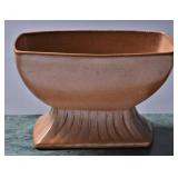 Frankoma Pottery Planter Satin Brown No. 17