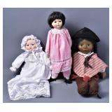 Vintage Incan Doll, Asian Doll and Baby (3)
