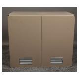 Horizontal Steel Tan Filing Cabinet