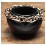 Sterling Silver Chain Link Bracelet 15.45g