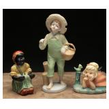 Vintage Old Americana Sculptures (3)