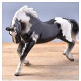 Porcelain Pinto Horse Figurine