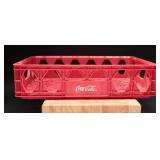 Coca-Cola Red Plastic Soda Pop Bottle Crate