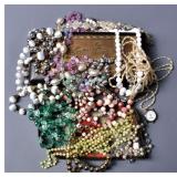 Large Assortment Of Costume Jewelry +