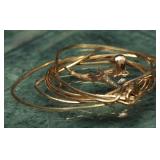 14k Scrap Gold Necklace 4.8g