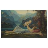 1925 "Loves Paradise" Robert Atkinson Fox Print